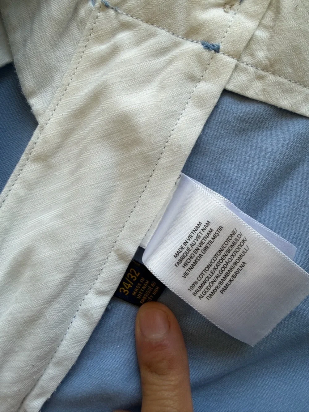 Polo Ralph Lauren Baby Blue Classic Fit Chino Pants